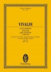 Die vier Jahreszeiten - "Der Winter" f-Moll - Studienpartitur -Antonio Vivaldi
