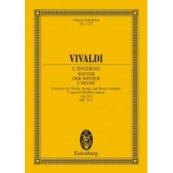 Die vier Jahreszeiten - "Der Winter" f-Moll - Studienpartitur -Antonio Vivaldi