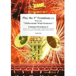 Play The 1st Trombone (Bass Key) With The Philharmonic Wind Orchestra -Diverse / Arr.Karel Chudy