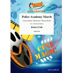 Police Academy March (Robert Folk) -Robert Folk / Arr.Bertrand Moren