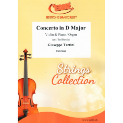 Concerto in D Major -Giuseppe Tartini / Arr.Ted Barclay