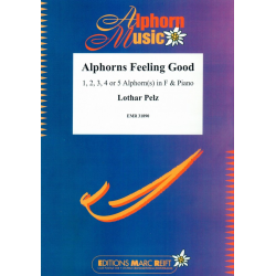 Alphorns Feeling Good -Lothar Pelz / Arr.Jérôme Naulais