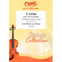 4 Arias -Carl Maria von Weber / Arr.Colette Mourey