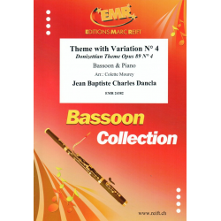 Theme with Variations N° 4 - Jean Baptiste Charles Dancla / Arr. Colette Mourey