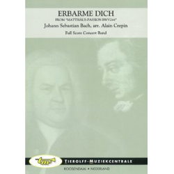 Erbarme dich, from "Matthäus-Passion" BWV 244 -Johann Sebastian Bach / Arr.Alain Crepin