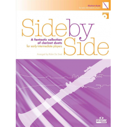 Side by Side (2 Clarinets) - Buch/CD -Robin de Smet