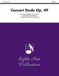 Concert Etude Op. 49 -Alexander Goedicke / Arr.David Marlatt