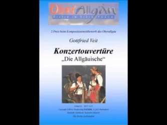 Konzertouvertüre "Die Allgäuische" -Gottfried Veit