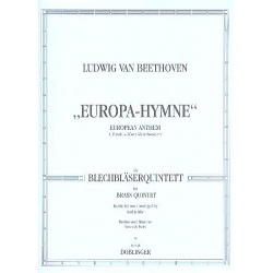 Europa-Hymne (Blechbläserquintett) -Ludwig van Beethoven / Arr.Karl Jeitler