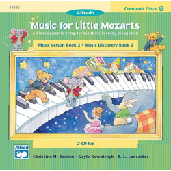 Little Mozarts CD Book 2 -Christine H. Barden