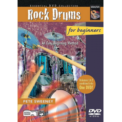 Rock Drums for Beginners. DVD -Pete Sweeney