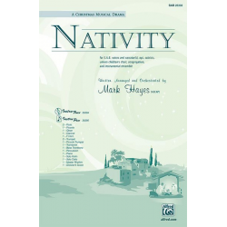 Nativity:Christmas Musical Drama SAB - Mark Hayes