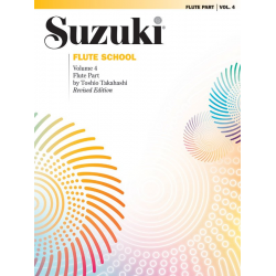 Suzuki Flute School vol.4 : flute part -Toshio Takahashi