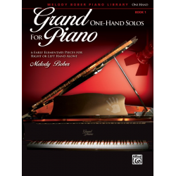 Grand One Hand Solos For Piano 1 -Melody Bober