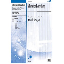 A Time for Everything SATB - Mark Hayes