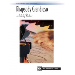 Rhapsody Grandioso (1PF 4Hnds) -Melody Bober