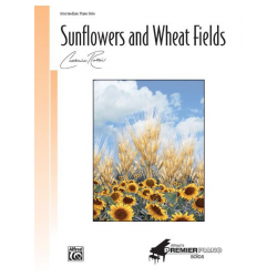 Sunflowers and Wheat Fields - Catherine Rollin