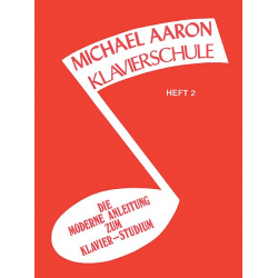 Klavierschule Band 2 (rot) - Die moderne Anleitung zum Klavier-Studium -Michael Aaron