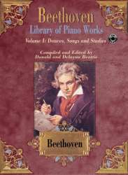 Library of Piano Works vol.1 (+CD) : -Ludwig van Beethoven