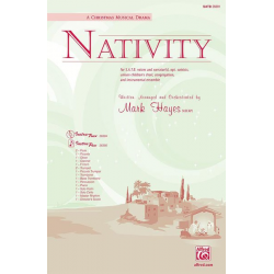 Nativity:Christmas Musical Drama SATB - Mark Hayes