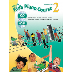Kids Piano Course 2 (with CD/DVD) -Christine H. Barden