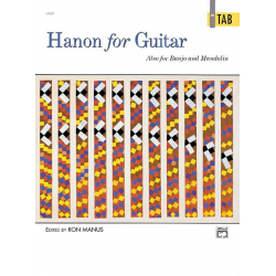 Hanon for Guitar - in TAB -Carl Friedrich Abel