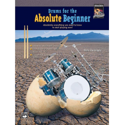 Drums for the Absolute Beginner Bk/DVD -Pete Sweeney