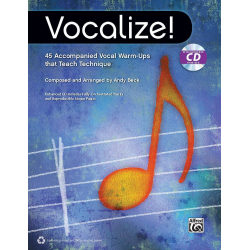 Vocalize (with CD) -Andy Beck