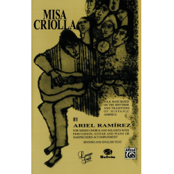 Misa Criolla (SATB)(Choral Extended Work -Ariel Ramirez