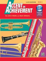 Accent on Achievement. Alto Sax Book 2 -John O'Reilly / Arr.Mark Williams