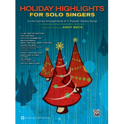 Holiday Highlights Solo Singers (book) -Andy Beck
