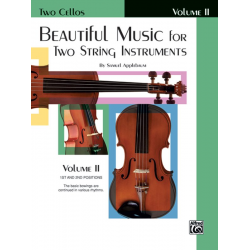 Beautiful Music vol.2 : for 2 cellos -Samuel Applebaum