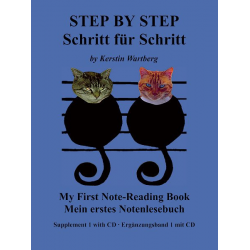 My First Note Reading Book Bk&CD -Kerstin Wartberg
