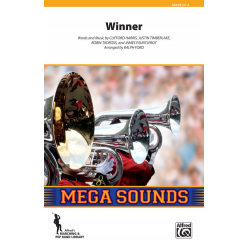Winner (marching band score & parts) -Ralph Ford