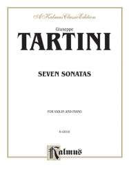 7 sonatas : for violin and piano -Giuseppe Tartini