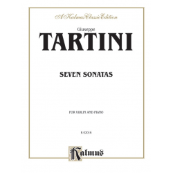 7 sonatas : for violin and piano -Giuseppe Tartini