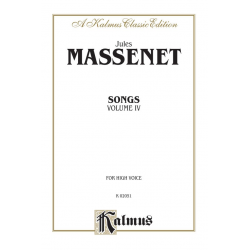 Songs vol.4 : -Jules Massenet