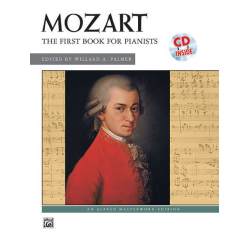 First Bk For Pianists Bk/CD -Wolfgang Amadeus Mozart