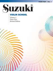 Suzuki Violin School P/Acc 2 (Rev.08) -Shinichi Suzuki