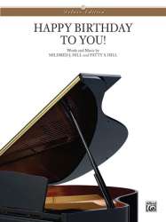 Happy Birthday To You -Patty & Mildred Hill