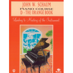 Piano Course Book D (orange) -John Wesley Schaum