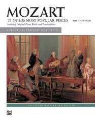 21 of his Most Popular Pieces -Wolfgang Amadeus Mozart