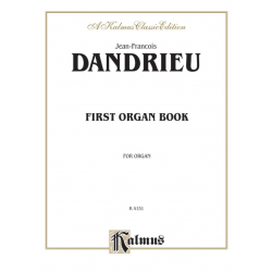 First Organ Book -Jean Francois Dandrieu