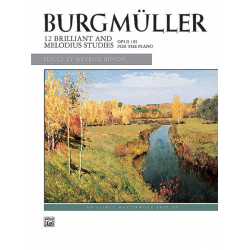 BURGMULLER/12 STUDIES, OP. 105 -Friedrich Burgmüller