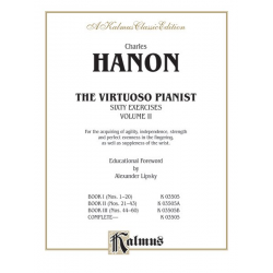 The virtuoso pianist : book 2 nos.21-43 - Charles Louis Hanon