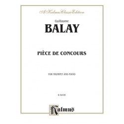 Piece de concours : -Guillaume Balay