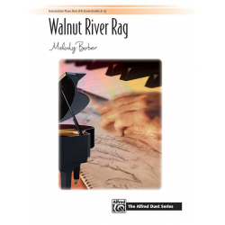 Walnut River Rag (1pf 4hnds) -Melody Bober