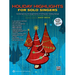 Holiday Highlights Solo Singer (with CD) -Andy Beck