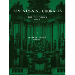 79 chorales op.28 : for the organ -Marcel Dupré