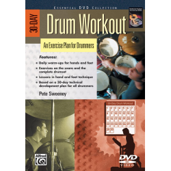 30 Day Drum Workout DVD -Pete Sweeney